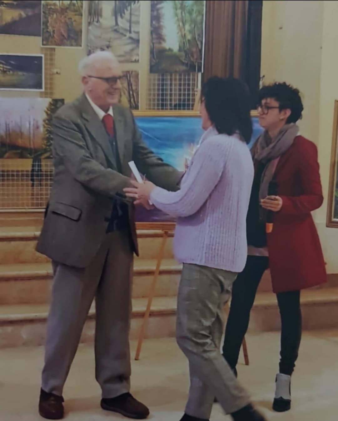 Con il maestro Galeotti