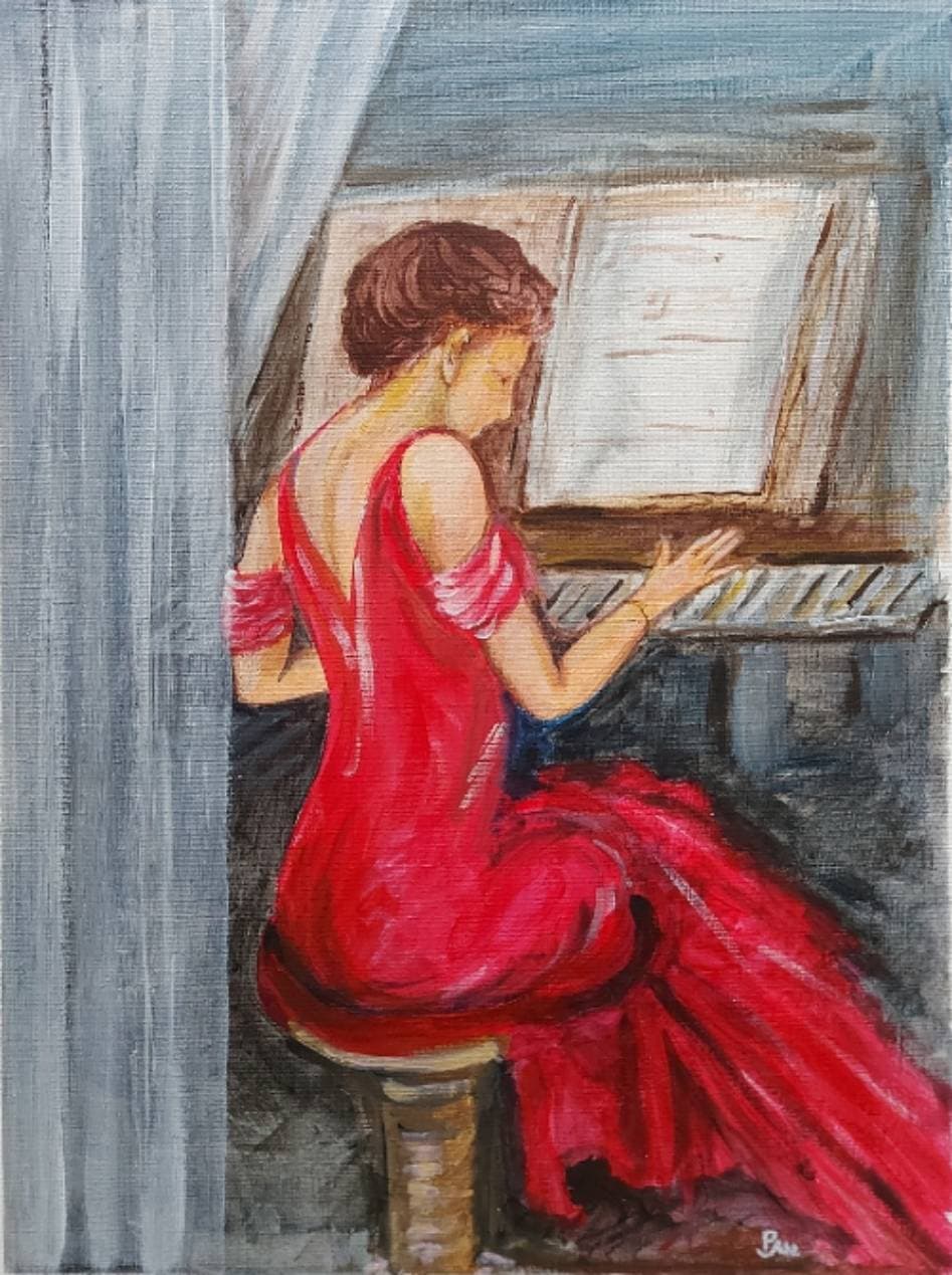 Opera d&apos;arte: Sinfonia al pianoforte di Patrizia Marocchi