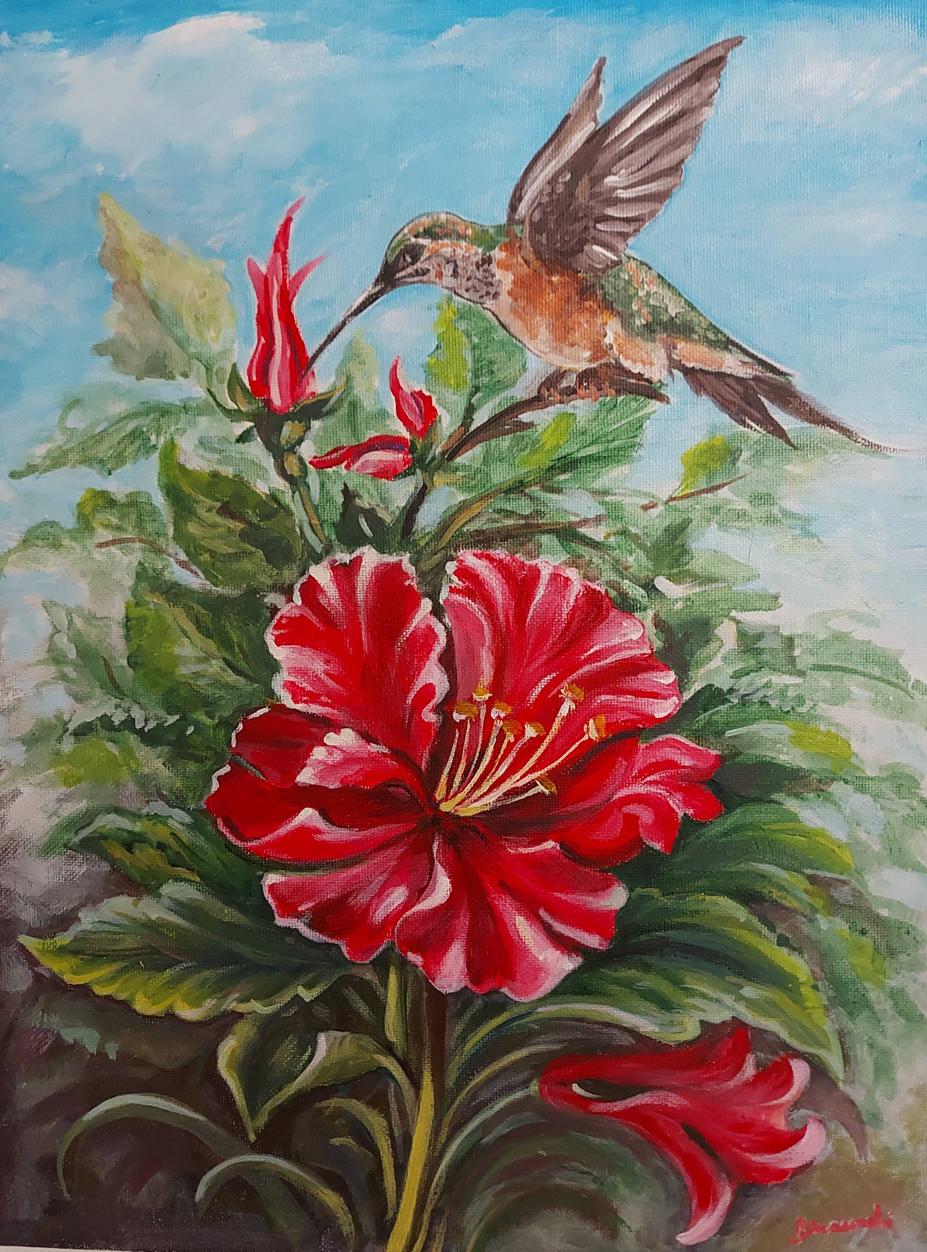 Opera d&apos;arte: Di fiore in fiore di Patrizia Marocchi